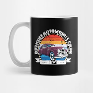 Antique Automobile Cars Mug